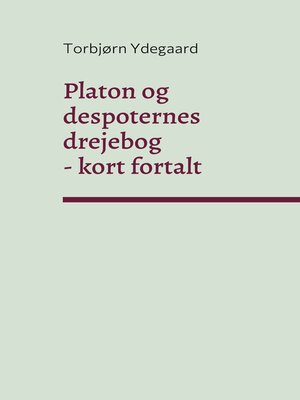 cover image of Platon og despoternes drejebog
